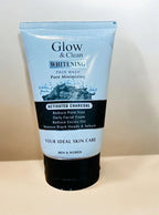 GLOW & CLEAN- Whitening Face Wash Charcoal Men & Women -120Ml