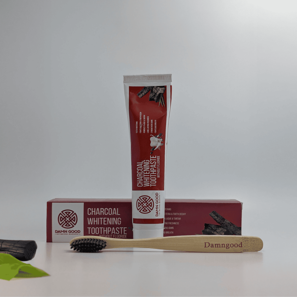 DamnGood Charcoal Herbal Tooth Paste For Teeth Whitening