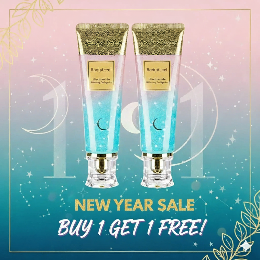 BodyAccel Niacinamide Whitening Toothpaste (Buy 1 Get 1 Free) !