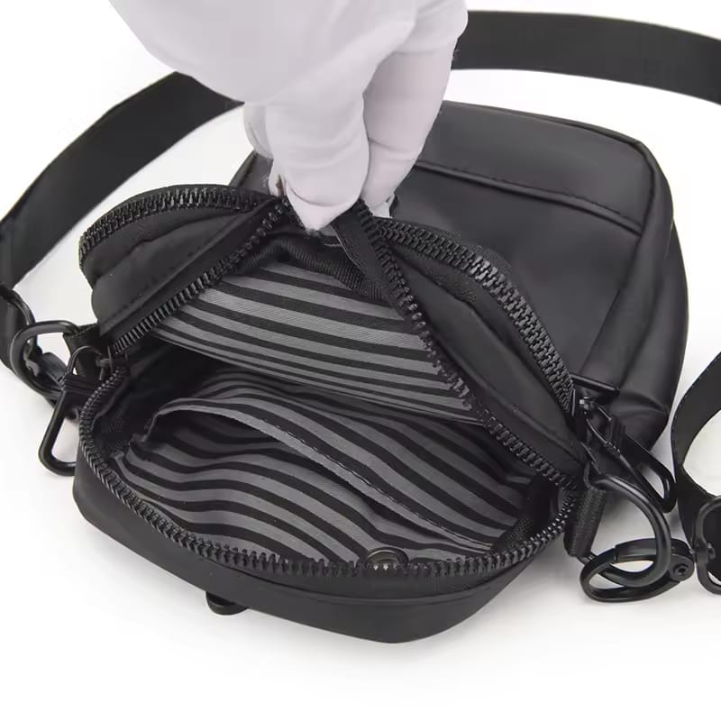 The SleekStride Minimalist Crossbody Organizer