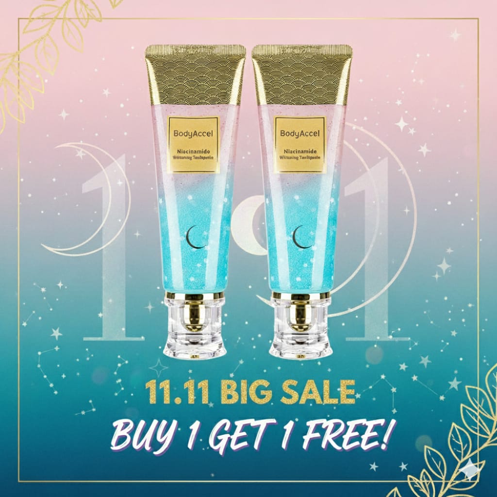 BodyAccel Niacinamide Whitening Toothpaste