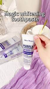 Miss Magic Purple Luxe Whitening Toothpaste
