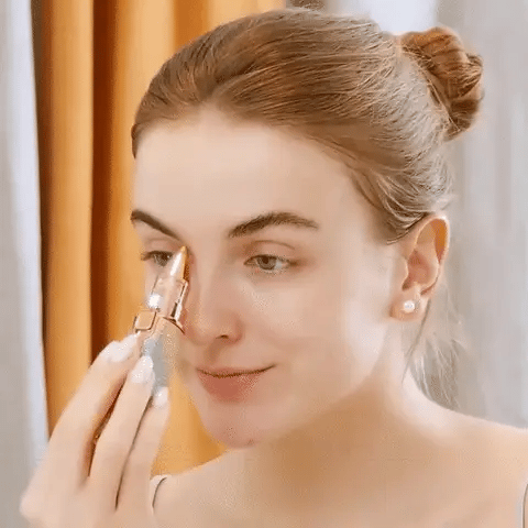 2 In 1 Facial Hair Remover & Eyebrow Trimmer